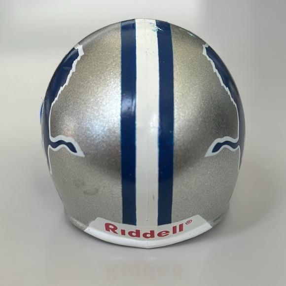 Detroit Lions NFL Vintage Pocket Pro Mini Riddell Football Helmet - Picture 6 of 7